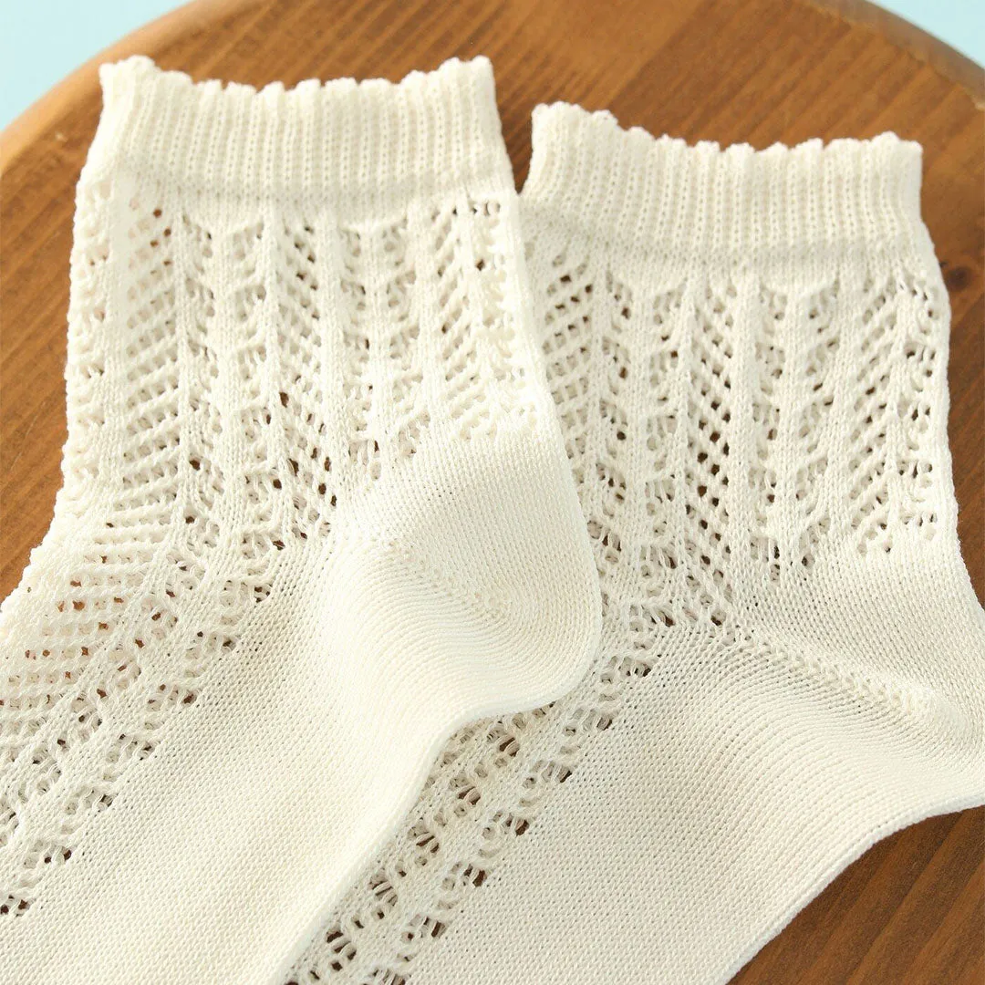011132881 Irmack Mesh Ankle Socks M