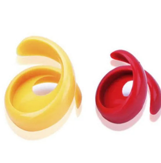 2 PCs Manual Fancy Sausage Cutter Spiral Barbecue Hot Dogs Cutter Slicer