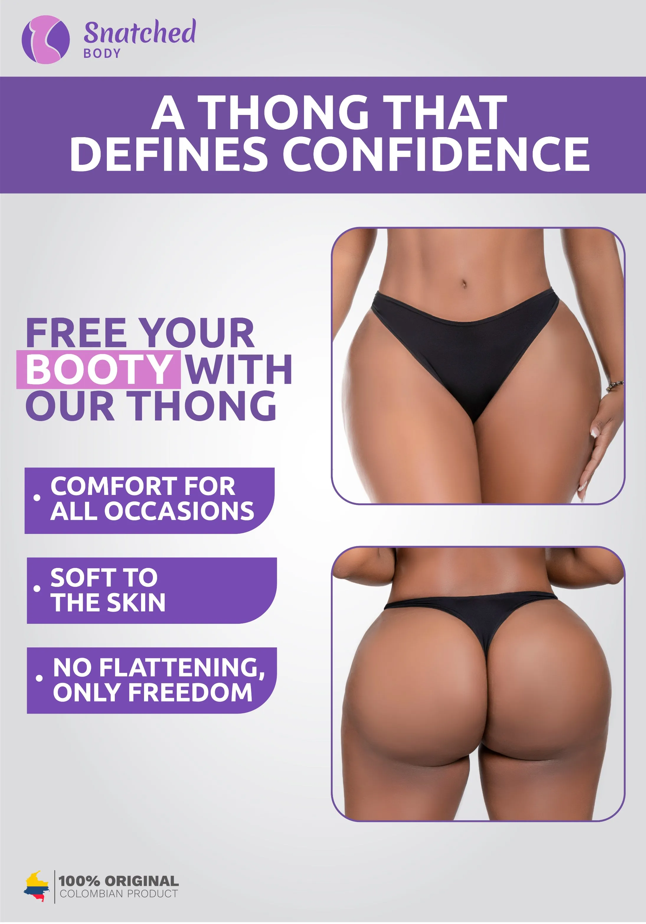 3-pack THONGS FOR WOMEN | DAILY WEAR