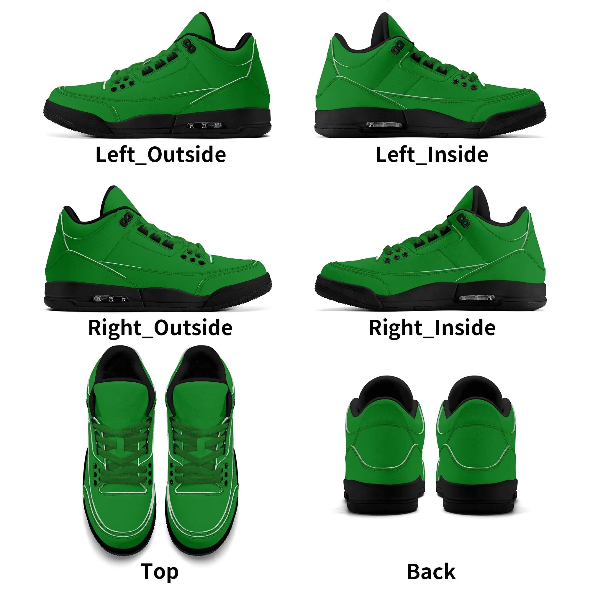 All Green Sneakers