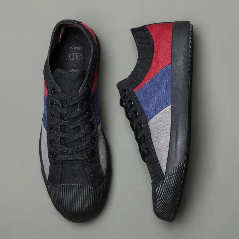 Andrew | Claude Monet Low-Top Canvas Sneakers