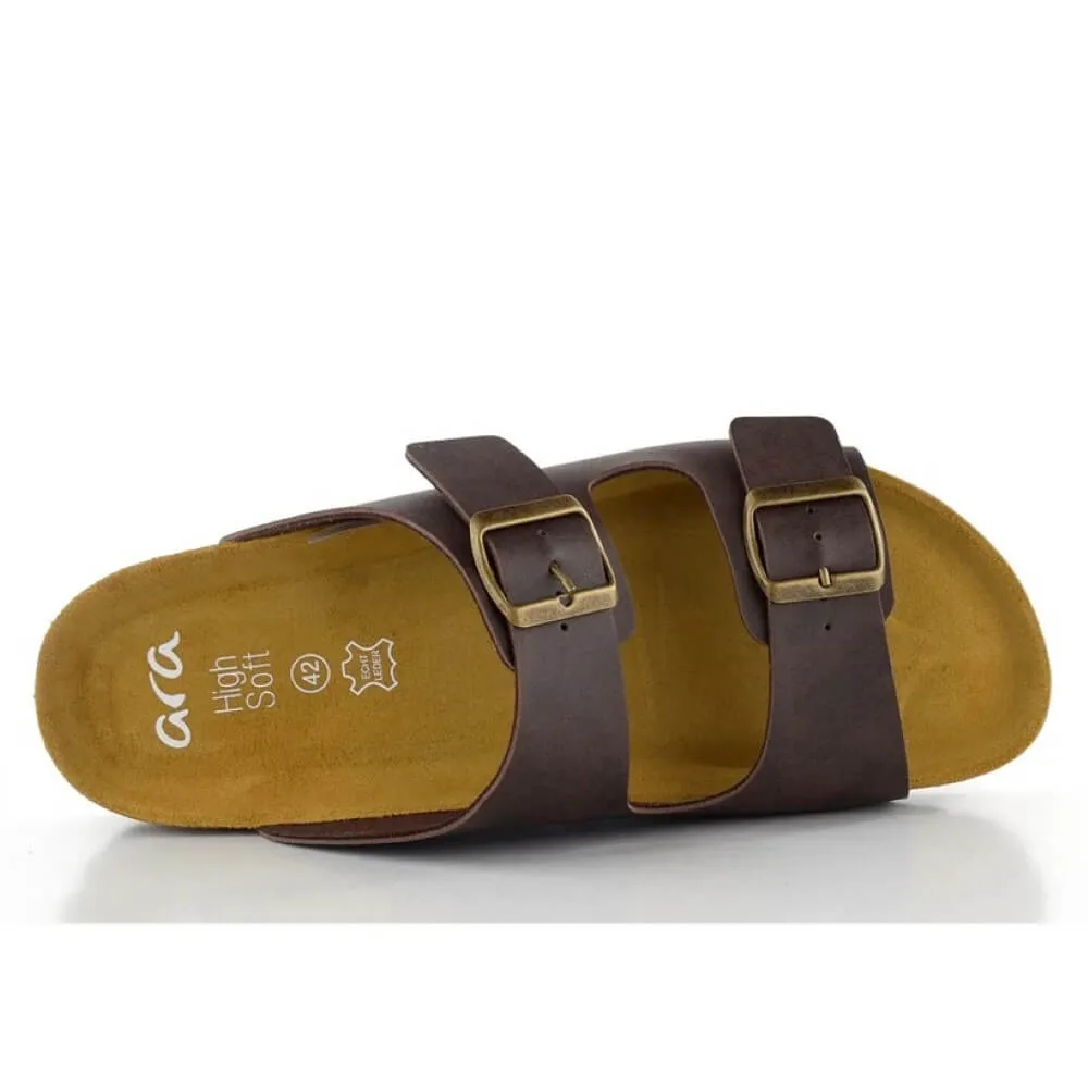 Ara Santos Mule 14-29501-BROWN
