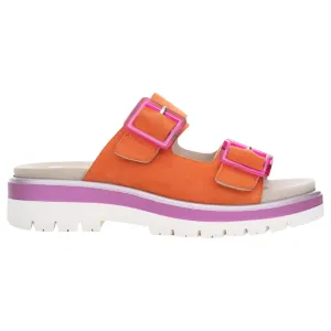 Ara Women's Marbella Slide Sandal Poppy Suede