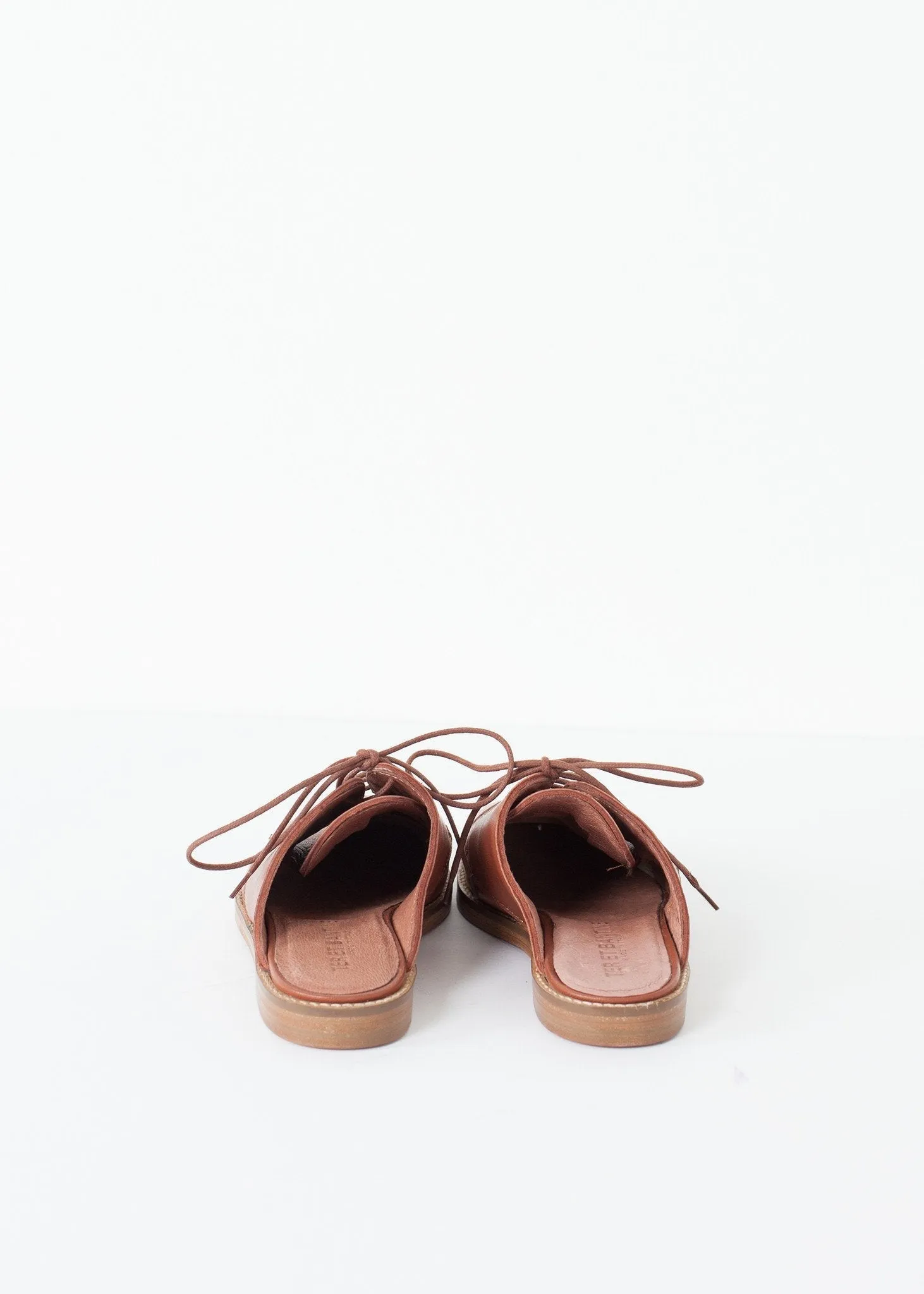 Backless Oxford in Brown