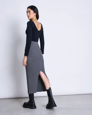 BALLERINA LONGSLEEVE LEON SOFT BLACK GOTS