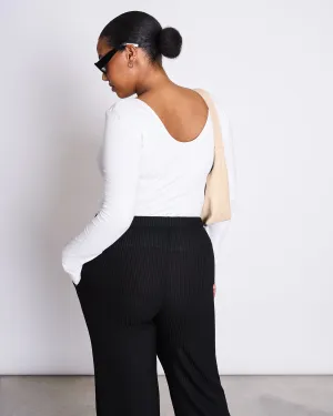 BALLERINA LONGSLEEVE LEON SOFT WHITE GOTS