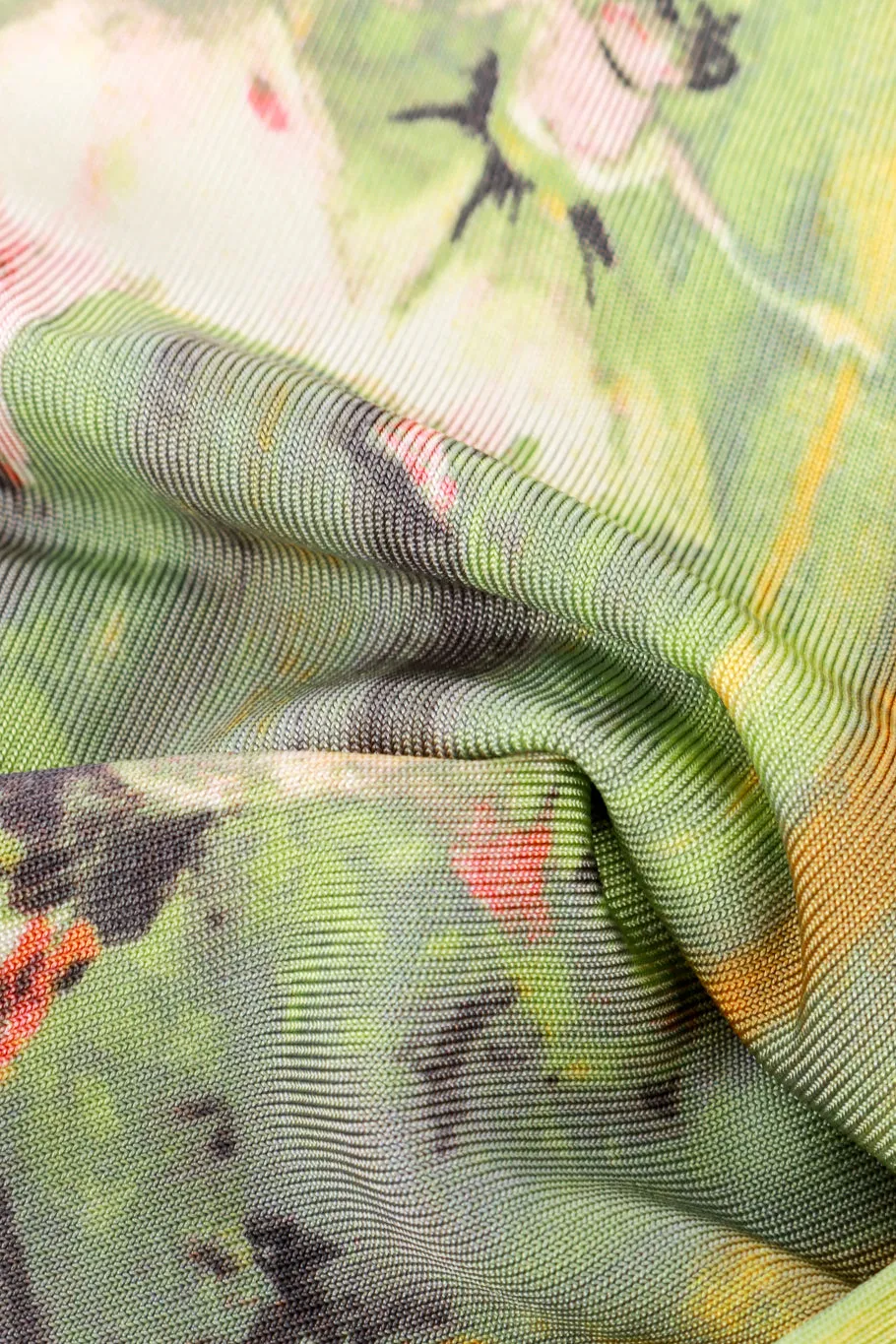 Ballerina Print Poncho