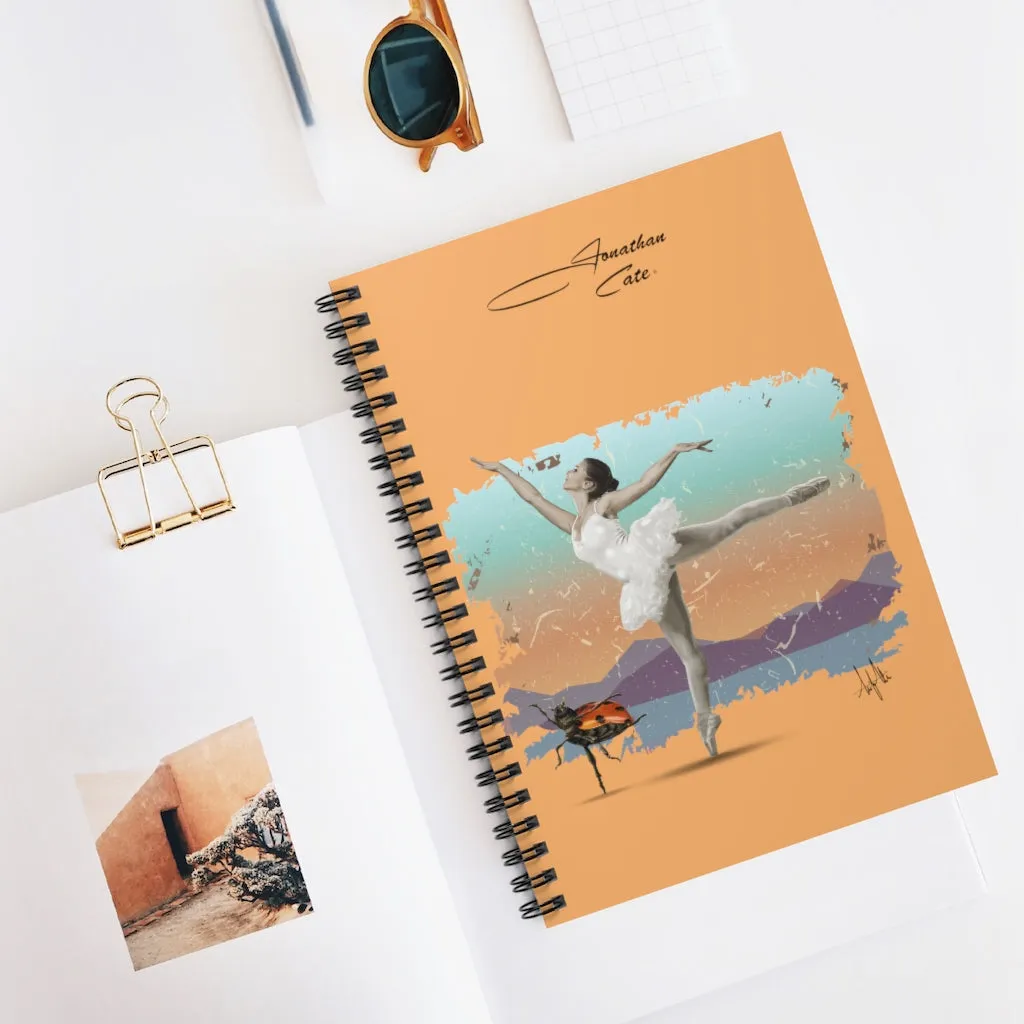 Ballerinas Spiral Notebook - Ruled Line