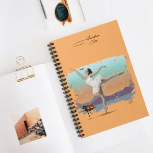 Ballerinas Spiral Notebook - Ruled Line