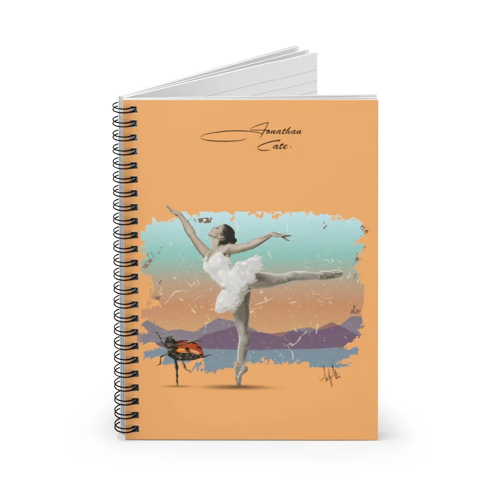 Ballerinas Spiral Notebook - Ruled Line