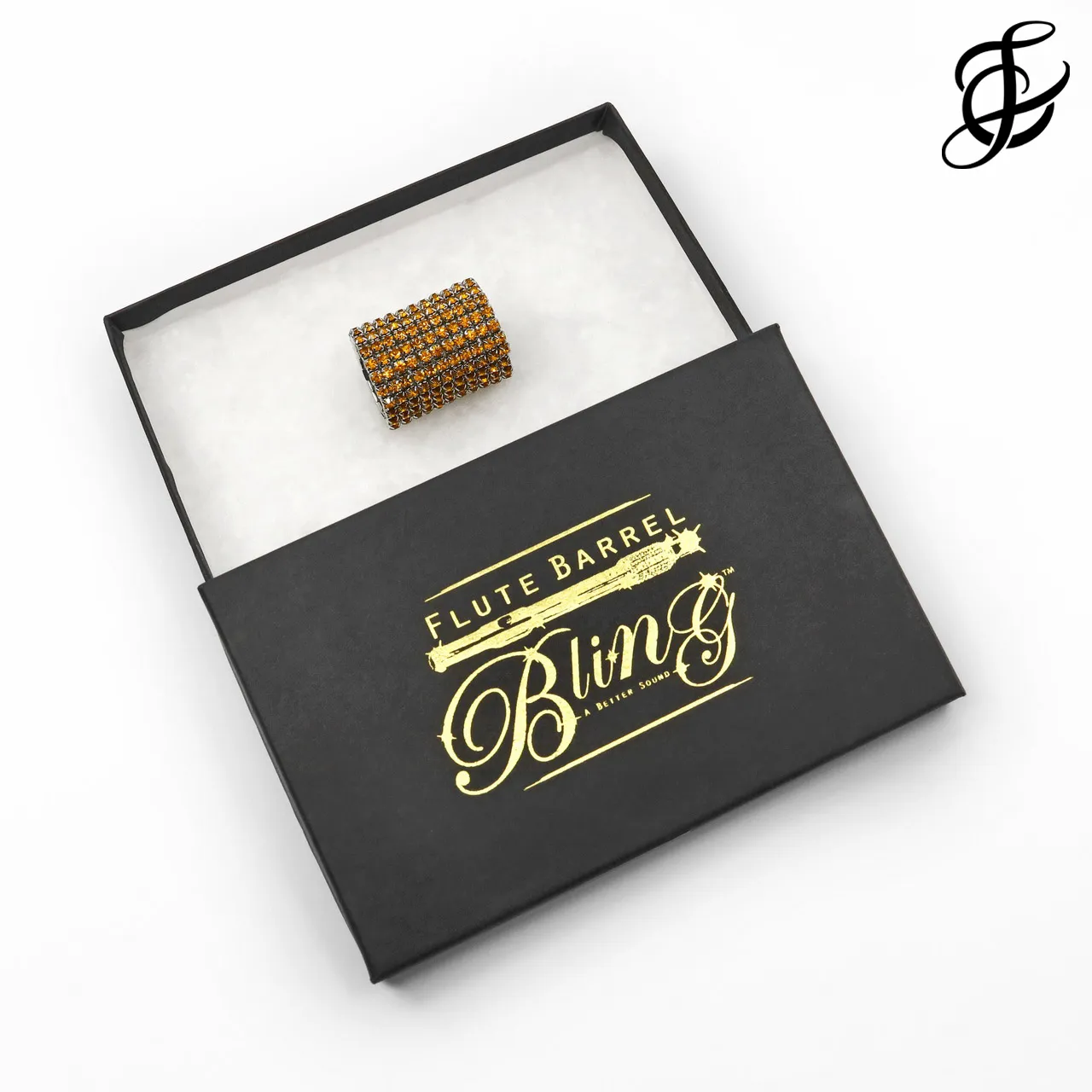 Barrel Bling by Flute Finery - Gold