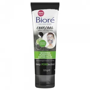 Biore Charcoal Whipped Purifying Detox Mask 110g