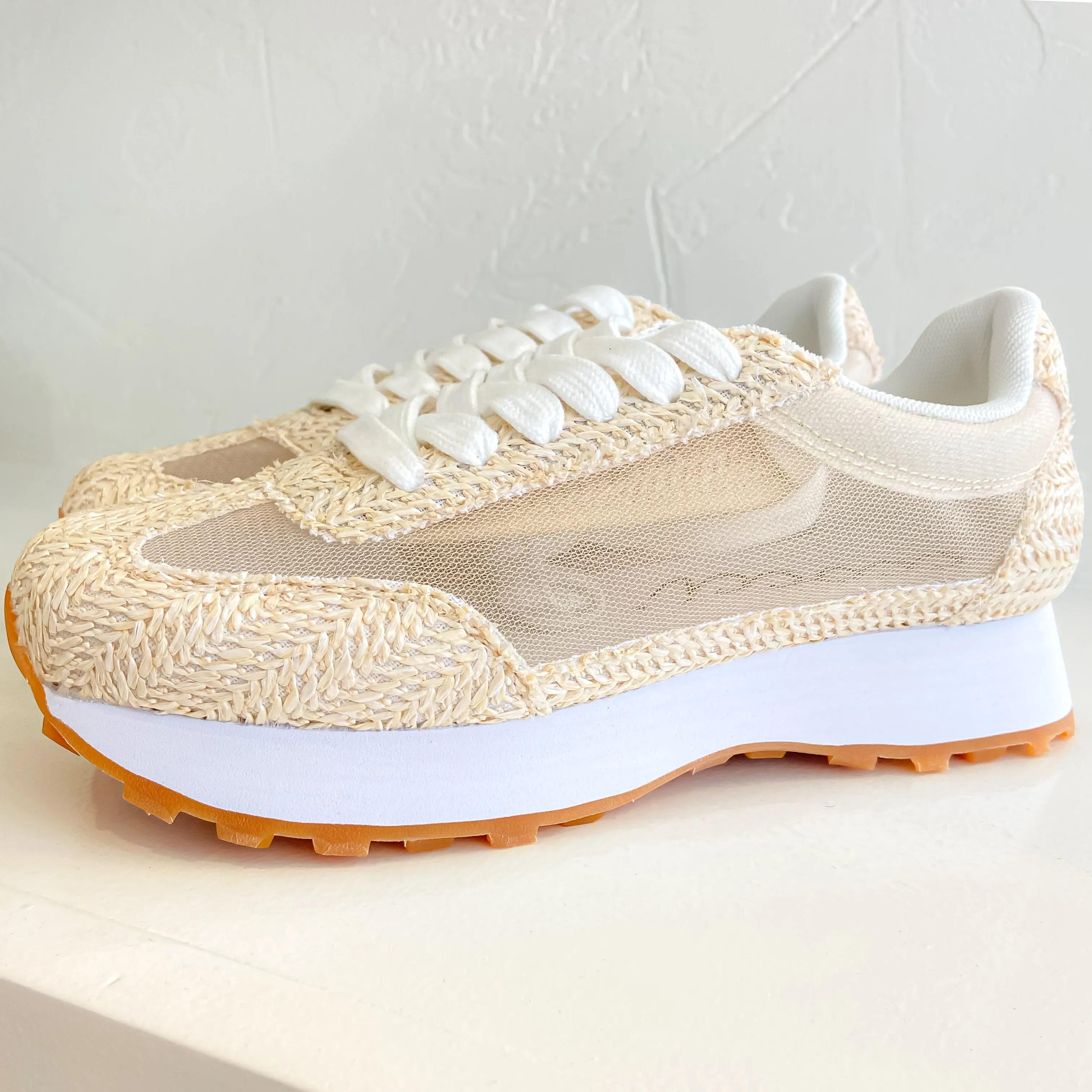 Birdy Mesh Panel Sneakers