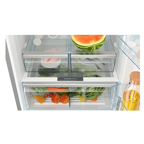 Bosch Series 6 Silver 75cm 521L Freestanding Fridge Freezer KGN76CI30U
