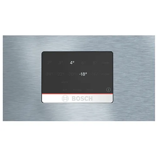 Bosch Series 6 Silver 75cm 521L Freestanding Fridge Freezer KGN76CI30U