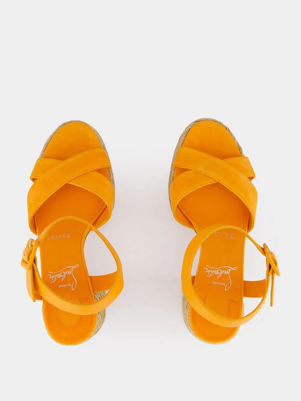 Calakala 85 mm Orange Espadrilles