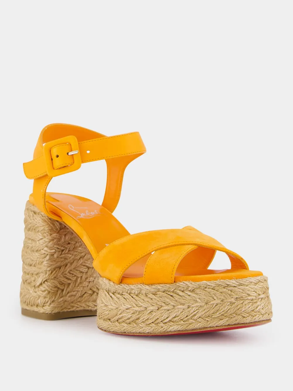 Calakala 85 mm Orange Espadrilles