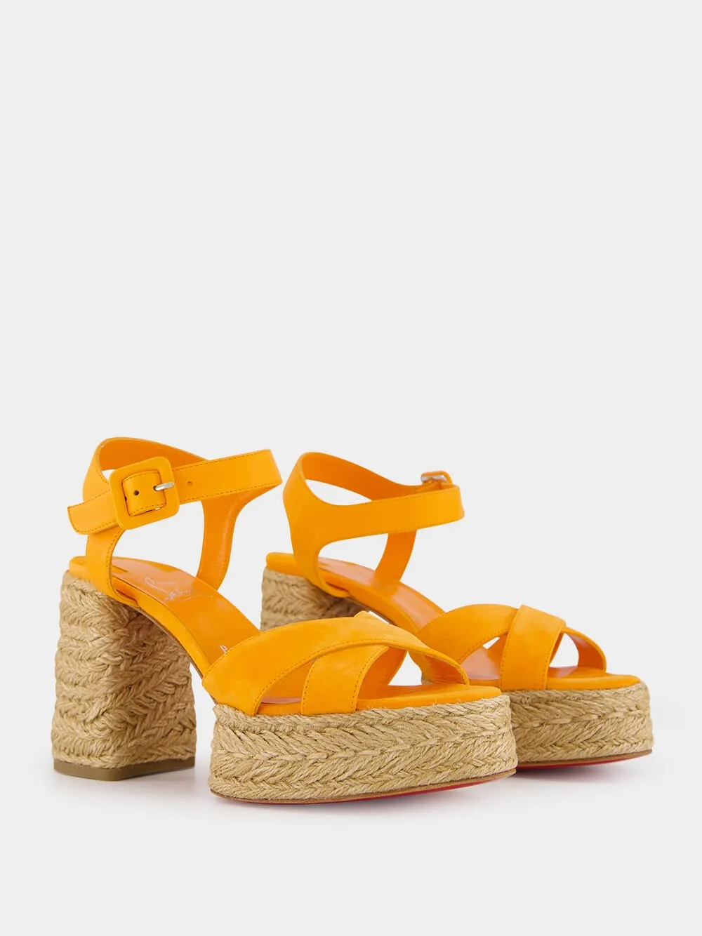 Calakala 85 mm Orange Espadrilles