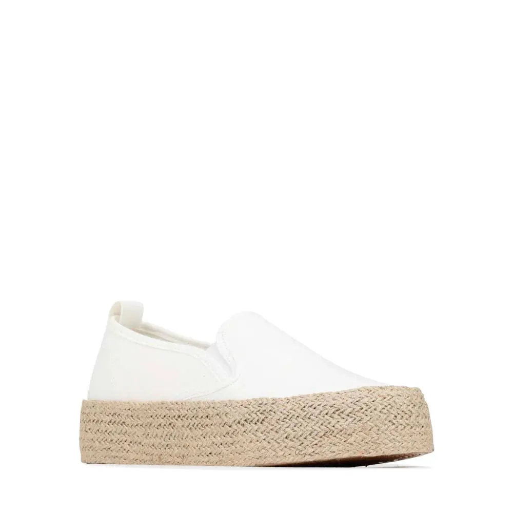 Candi Espadrille White