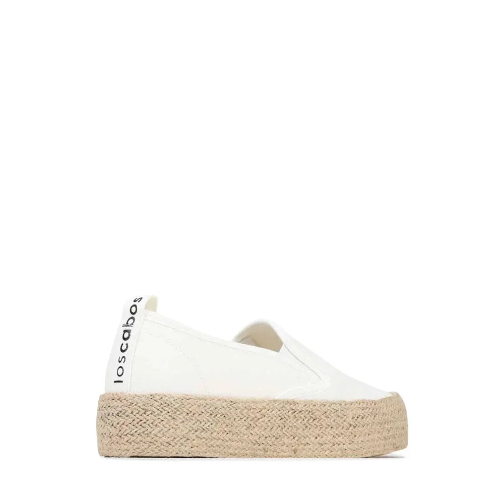 Candi Espadrille White