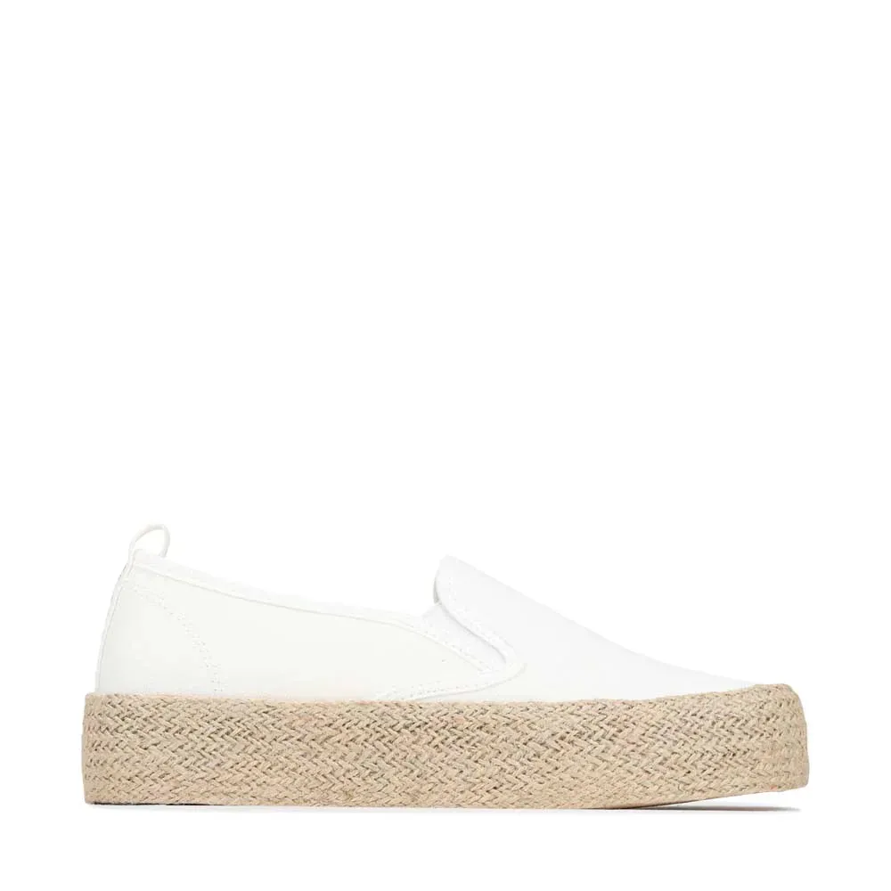 Candi Espadrille White