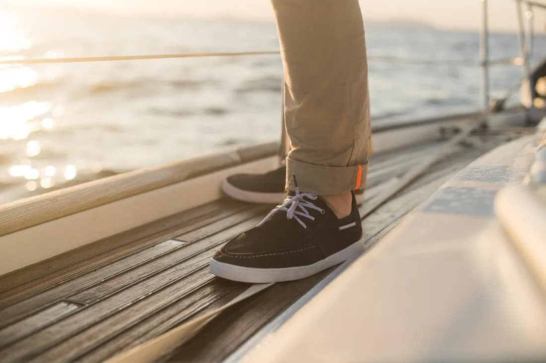 Chaussures bateau adhérente Homme SAILING 300