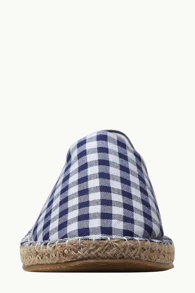 Checked Oxford Espadrilles