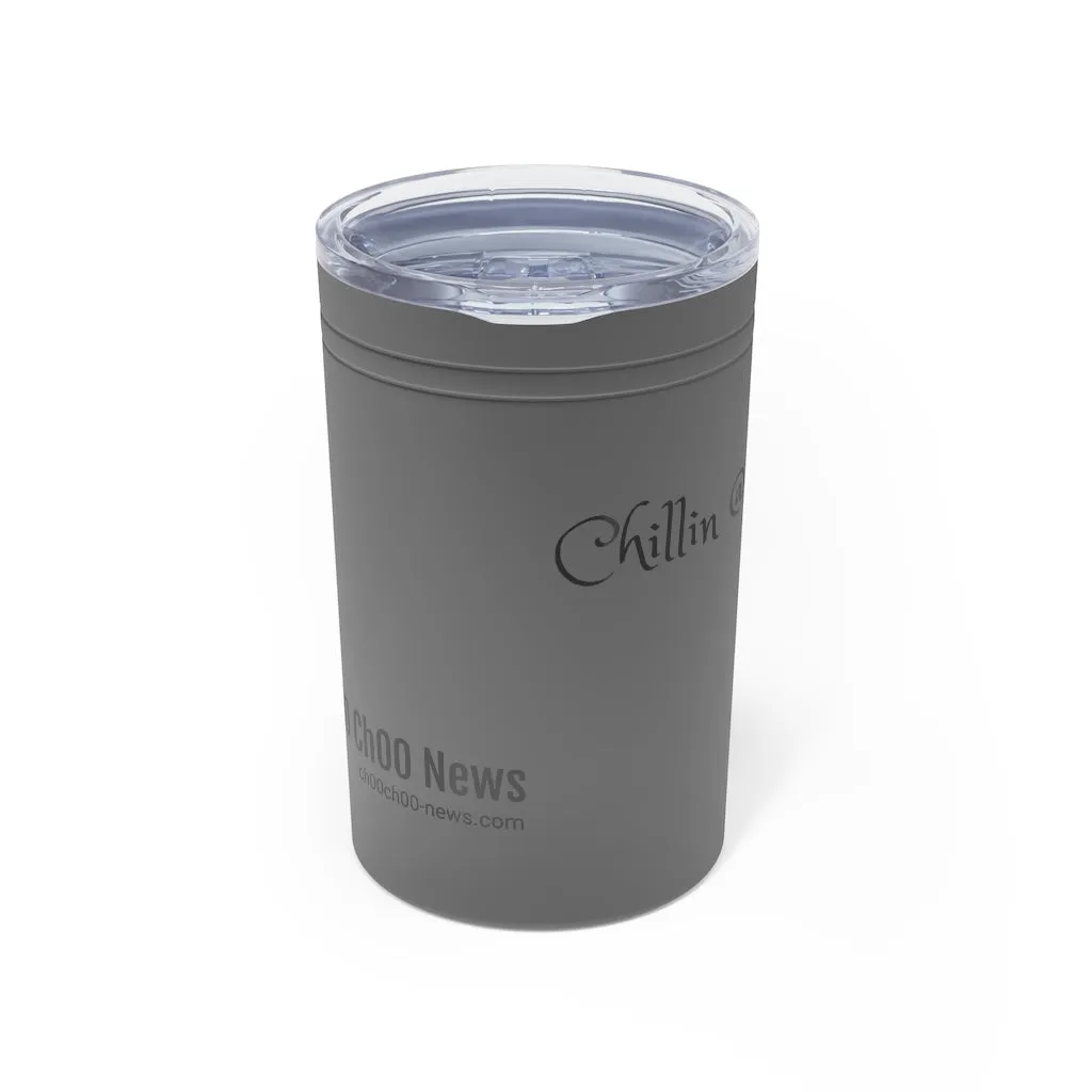 Chillin @ Choo's Choo Choo Logo CCN Vacuum Tumbler & Insulator, 11oz.