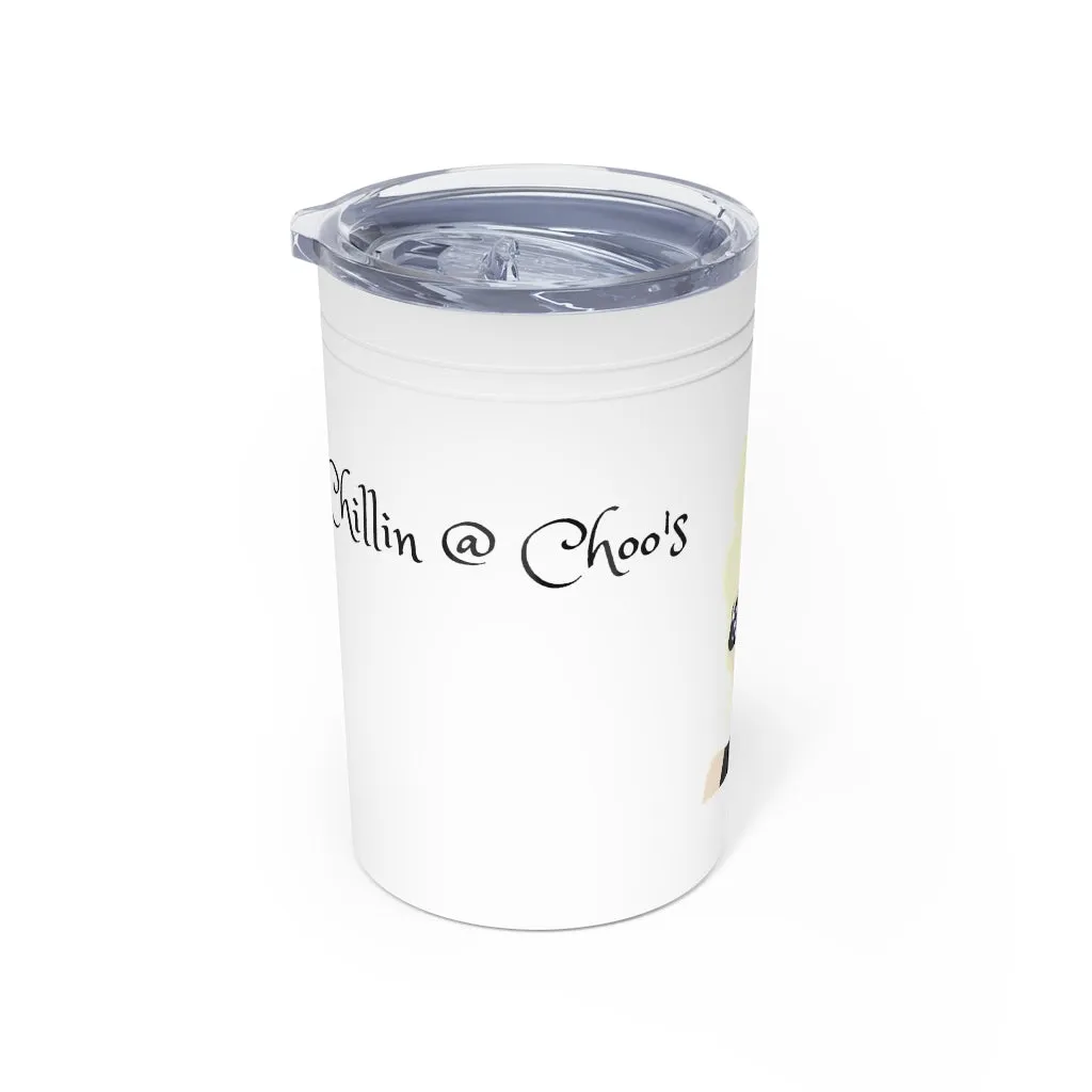 Chillin @ Choo's Choo Choo Logo CCN Vacuum Tumbler & Insulator, 11oz.