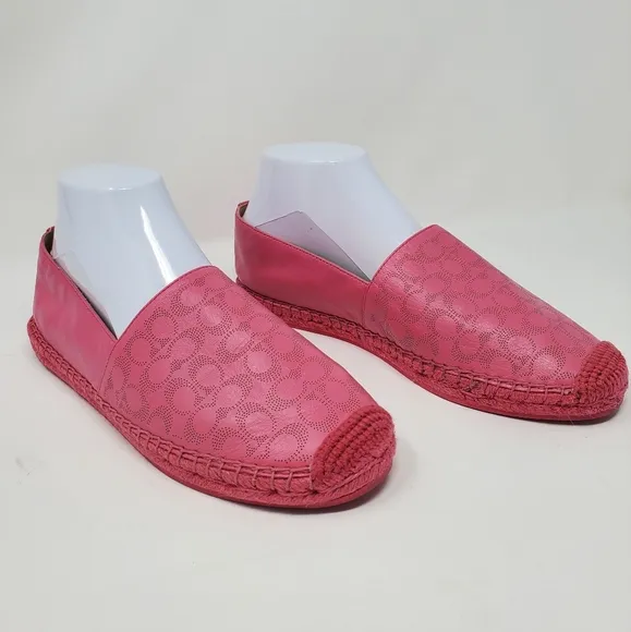 Coach Carley Leather Espadrille in Petunia