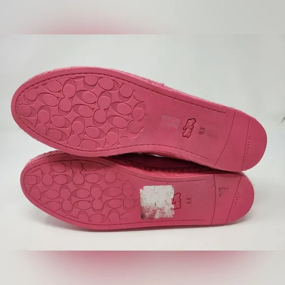 Coach Carley Leather Espadrille in Petunia