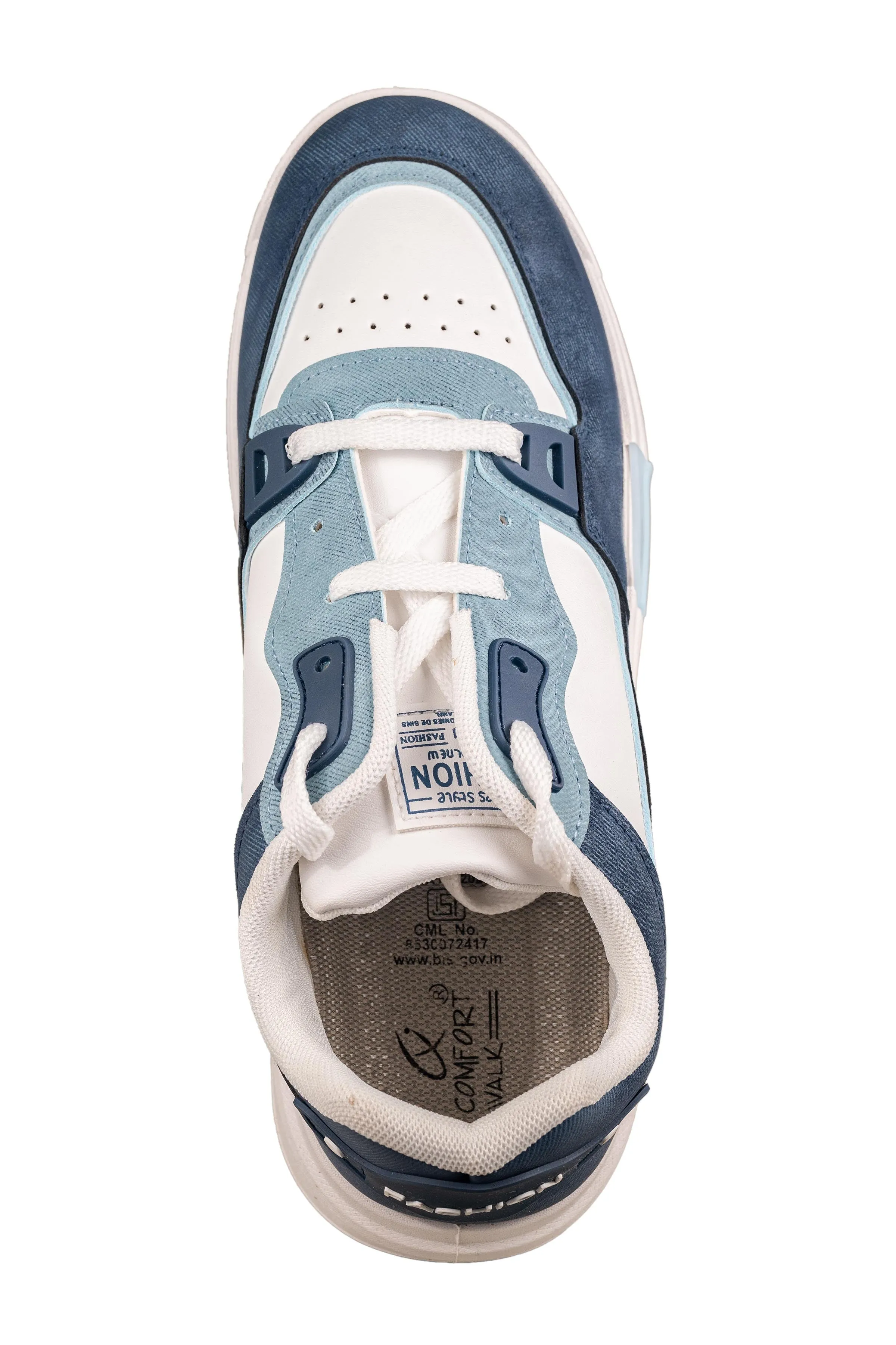 Comfort Walk Gents Blue Sports Shoe