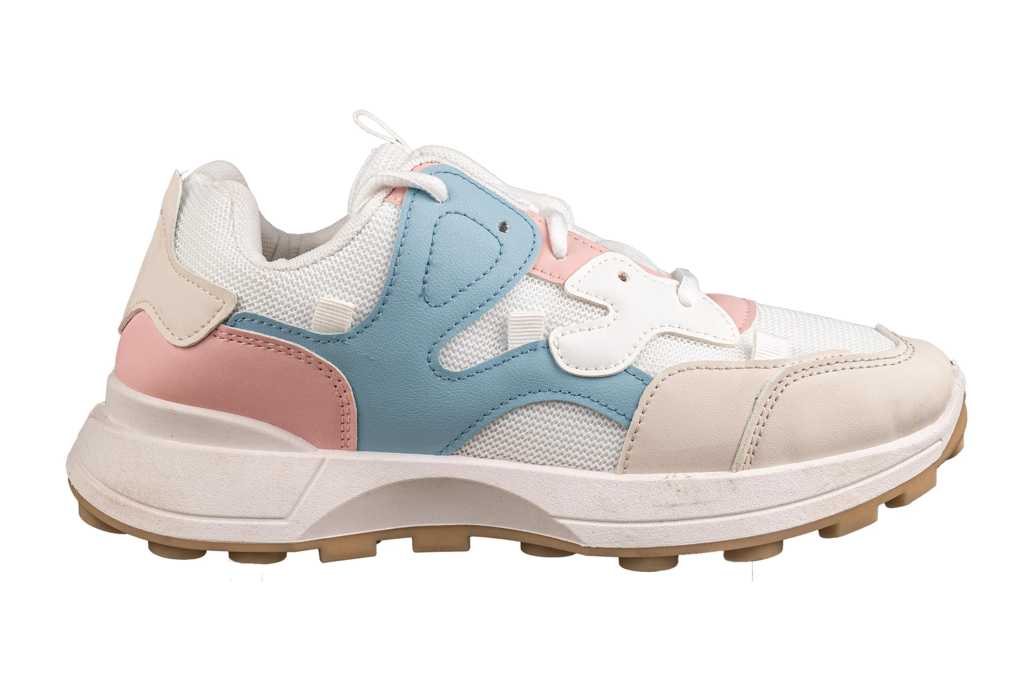 Comfort Walk Ladies Beige Sports Shoe