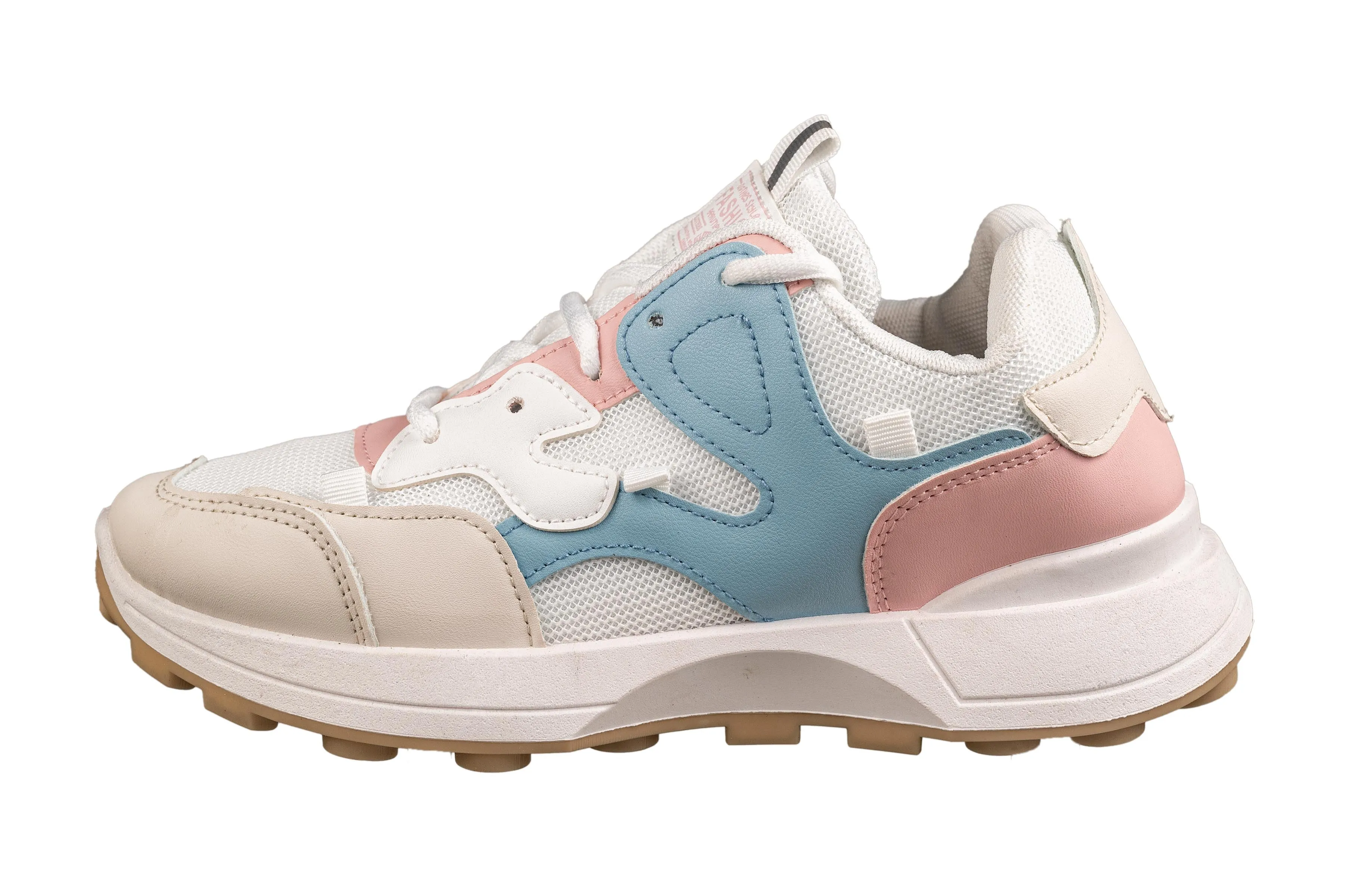 Comfort Walk Ladies Beige Sports Shoe