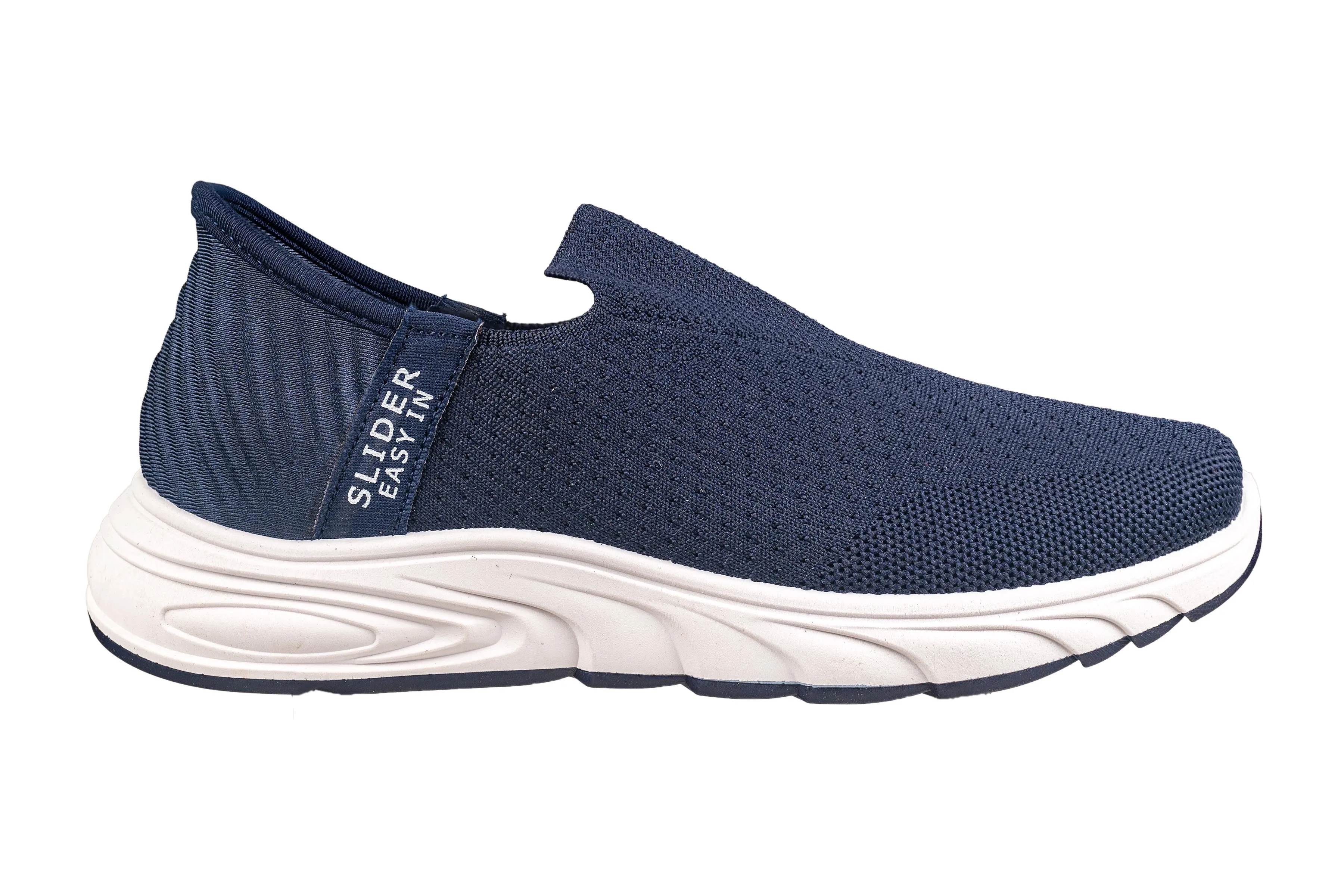 Comfort Walk Ladies Navy Sports Shoe