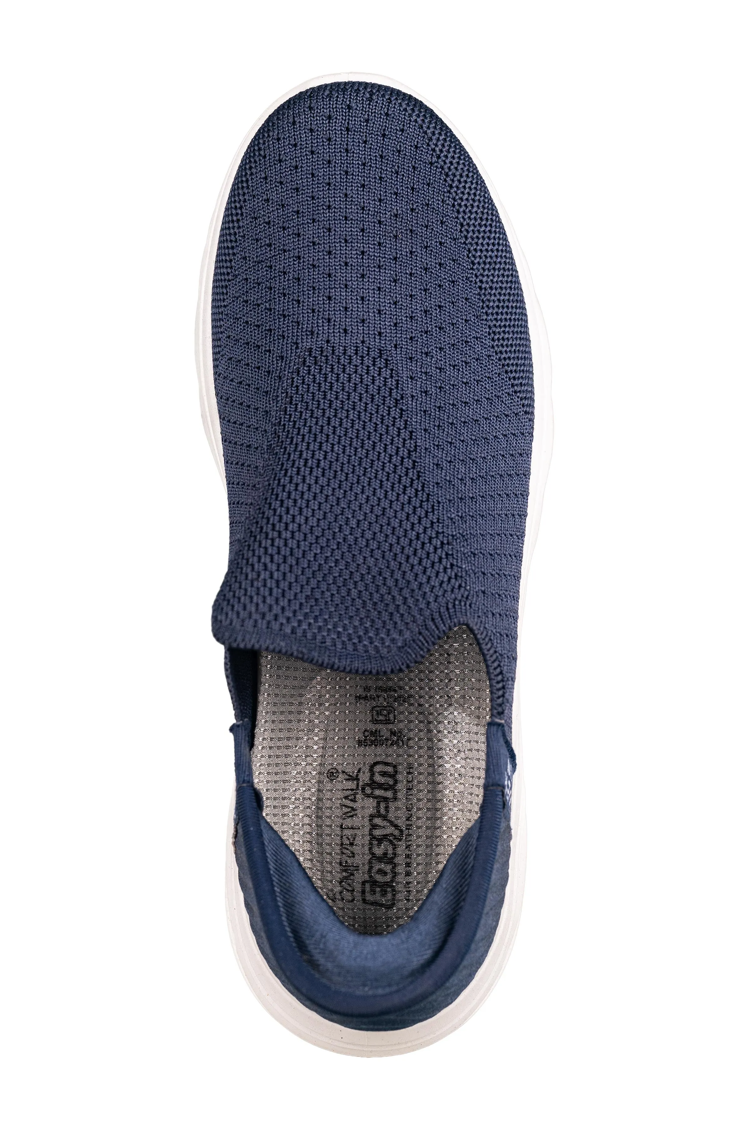 Comfort Walk Ladies Navy Sports Shoe