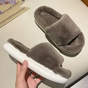 Cotton Linen Slippers Women
