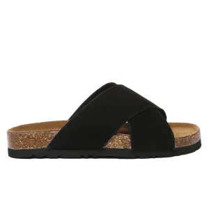 Crossover Summer Leather Slides