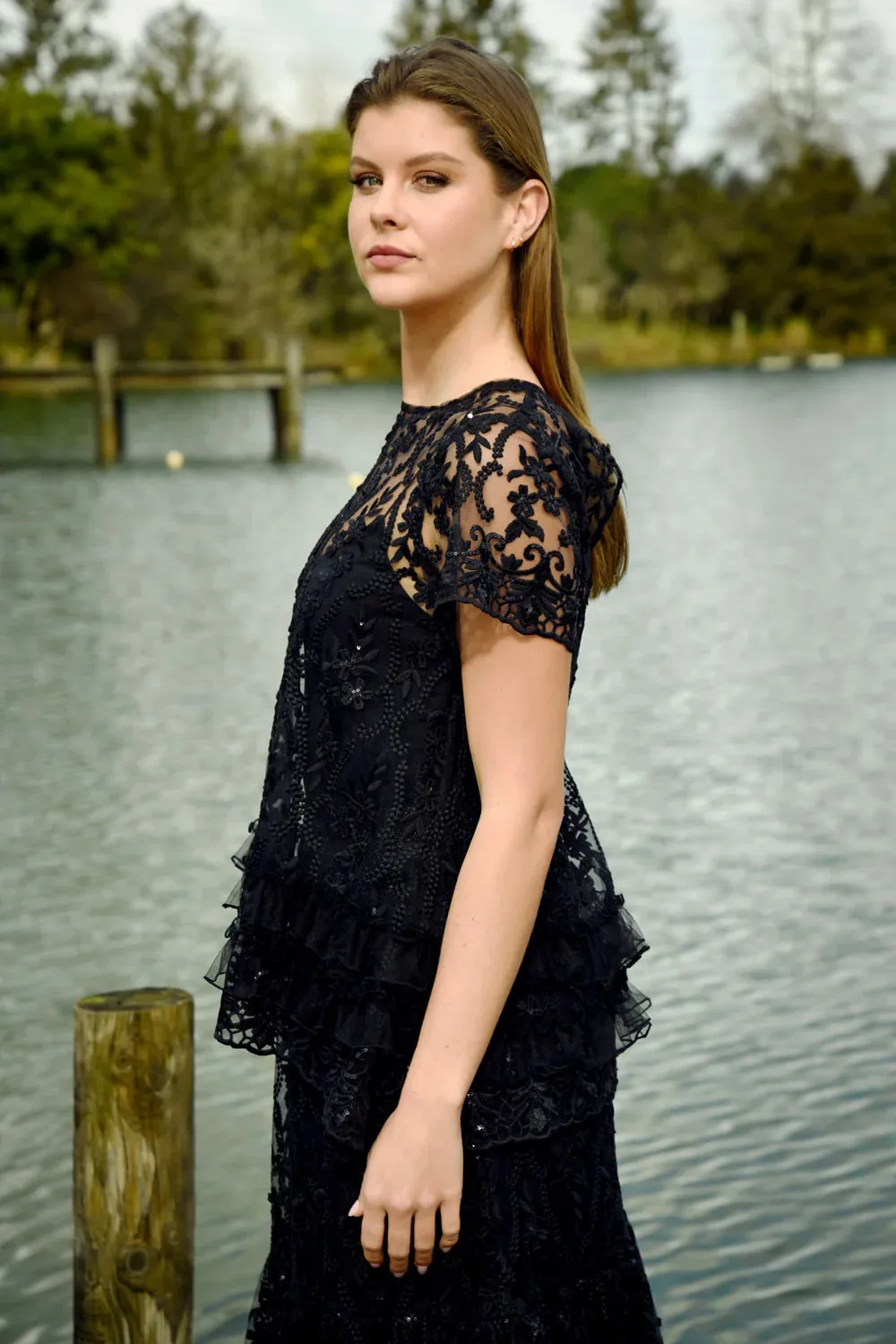 CURATE by Trelise Cooper - Drink, Bling & Be Merry - BLACK SEQUIN