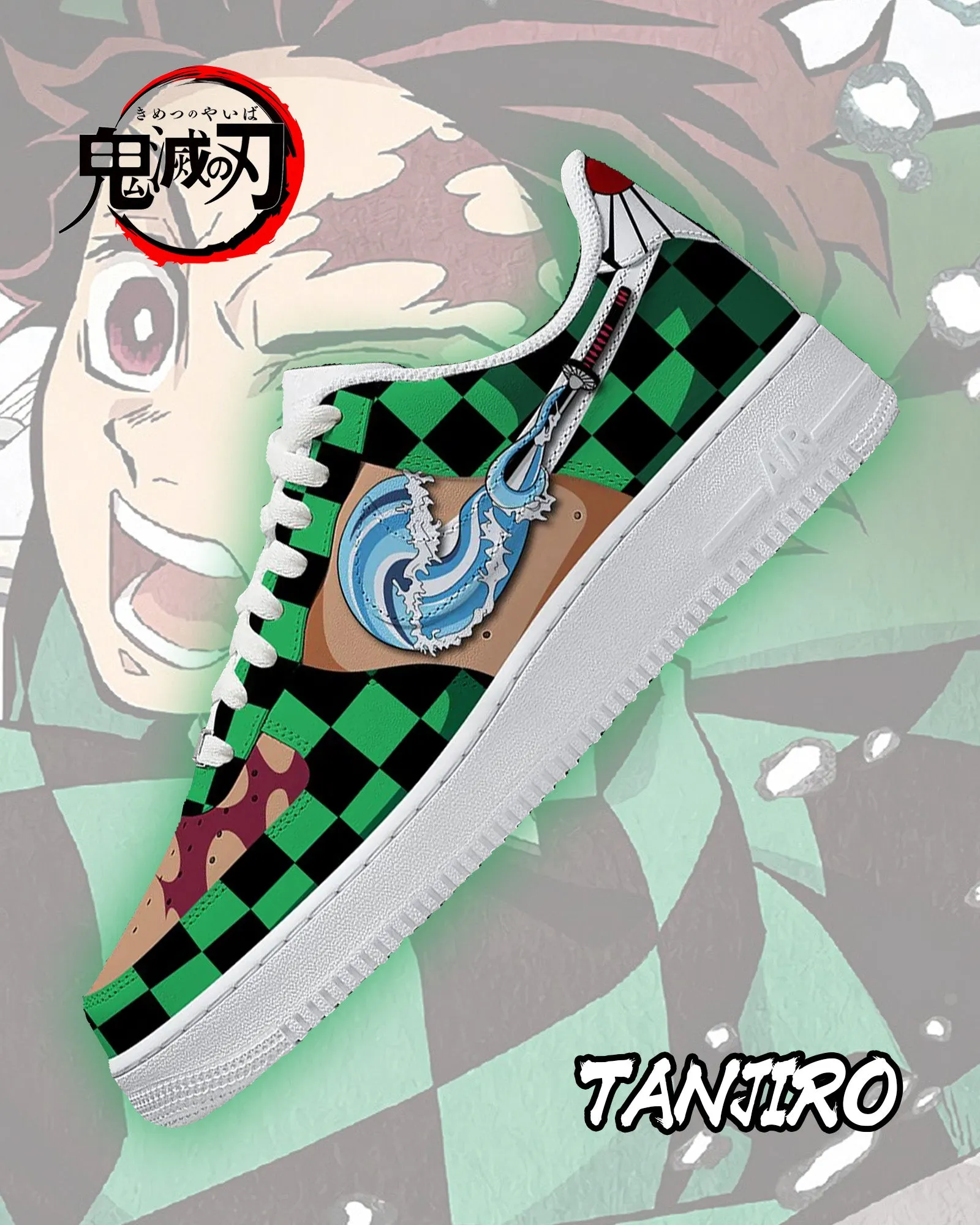 Custom Tanjiro Sneaker No.3