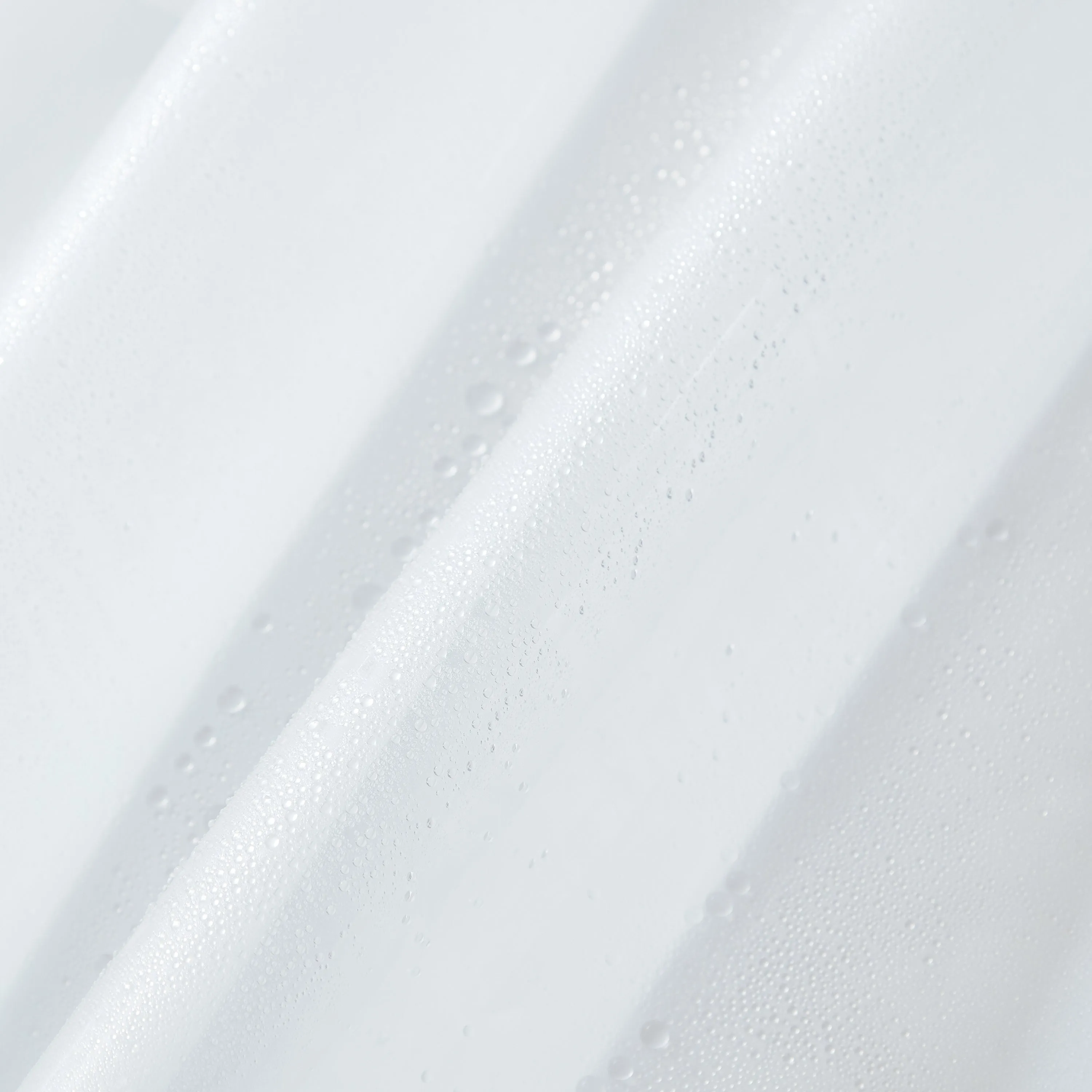Dainty Home Heavy Weight Shower Curtain Liner With Magnetized Hem