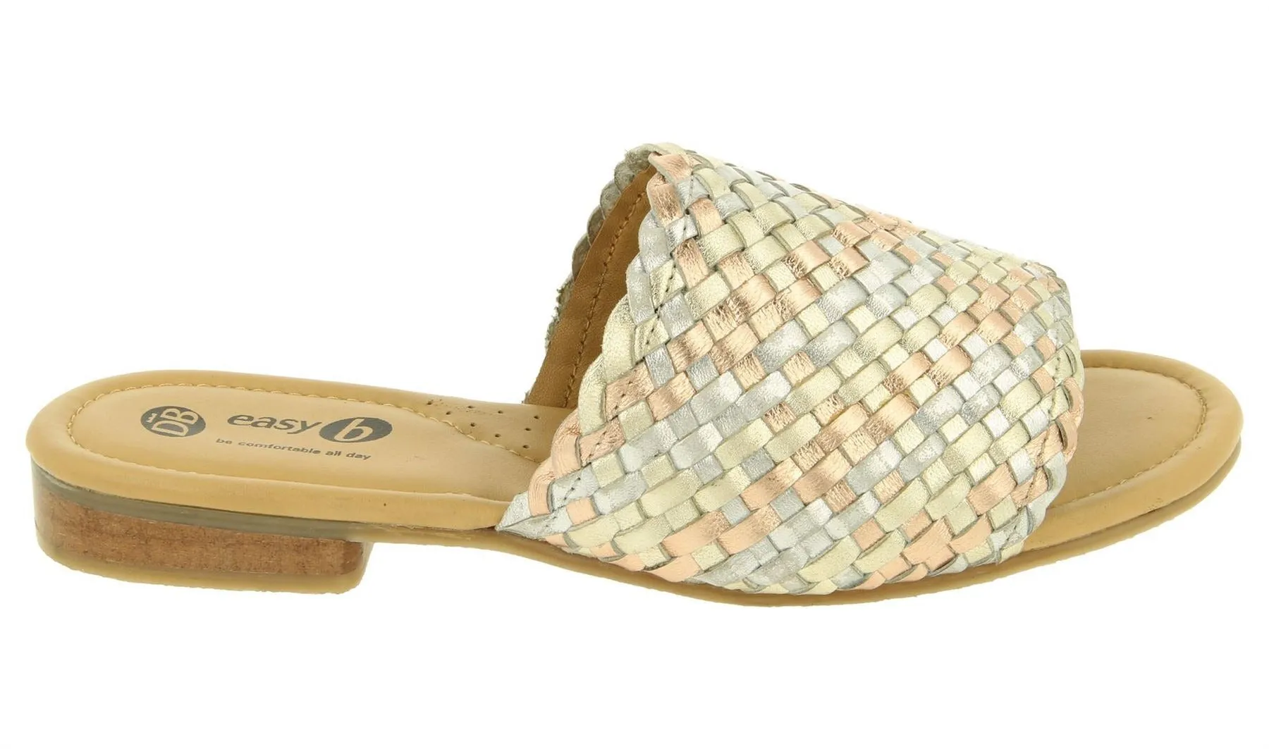 DB Tabitha Mule-Sandalen für Damen in weiter Passform