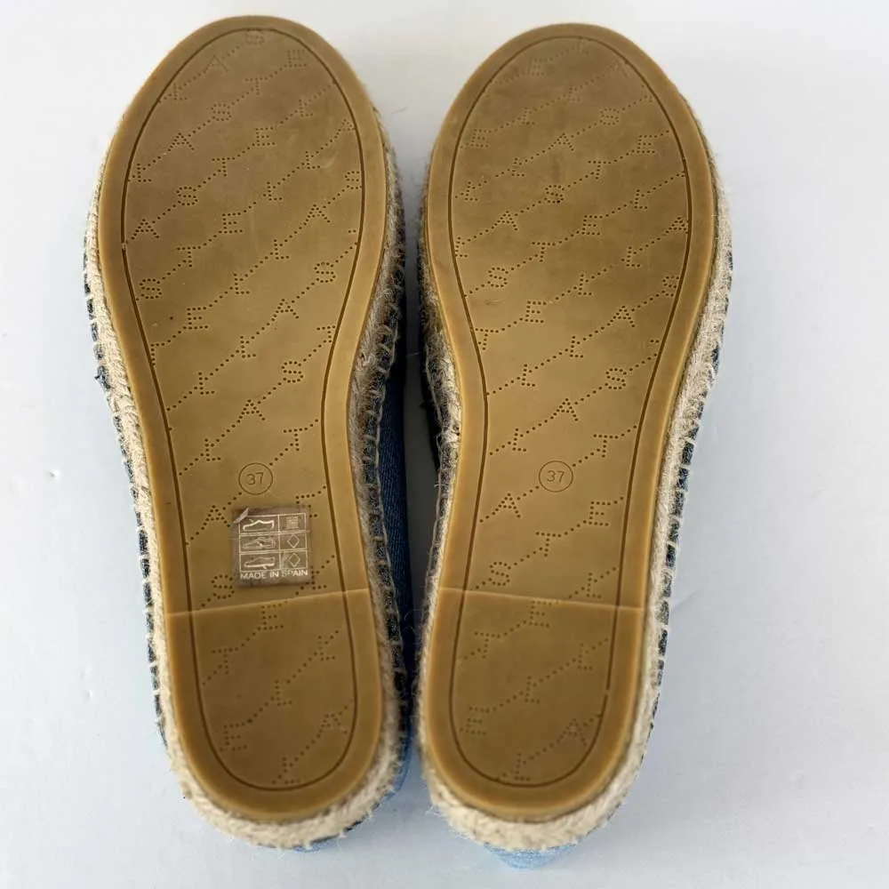 Denim Logo Espadrilles