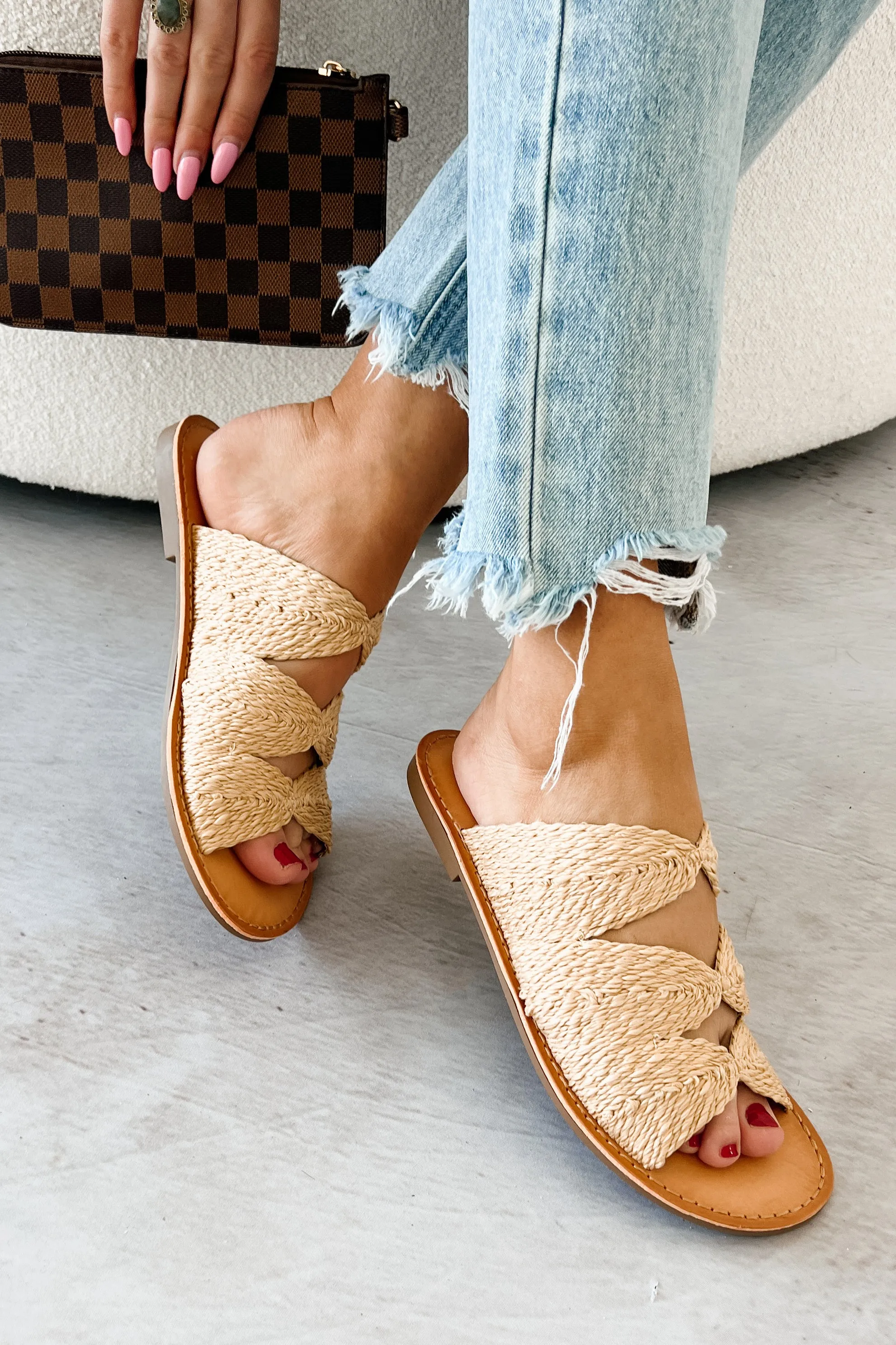 Desert Mirage Espadrille Strap Sandal (Tan)