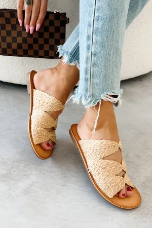 Desert Mirage Espadrille Strap Sandal (Tan)
