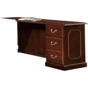 DMi Governor's Collection Mahogany Furniture Pedestal Desk