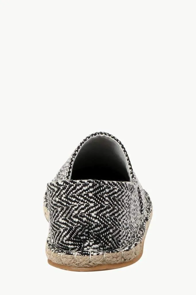 Dobby Woven Slip-on Espadrilles