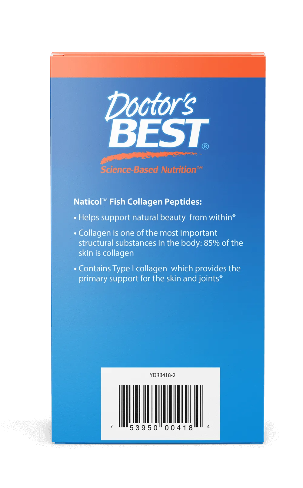 Doctor's Best Fish Collagen with Trumarine Collagen, 30 sticks