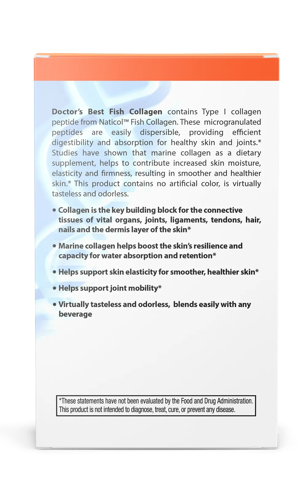 Doctor's Best Fish Collagen with Trumarine Collagen, 30 sticks