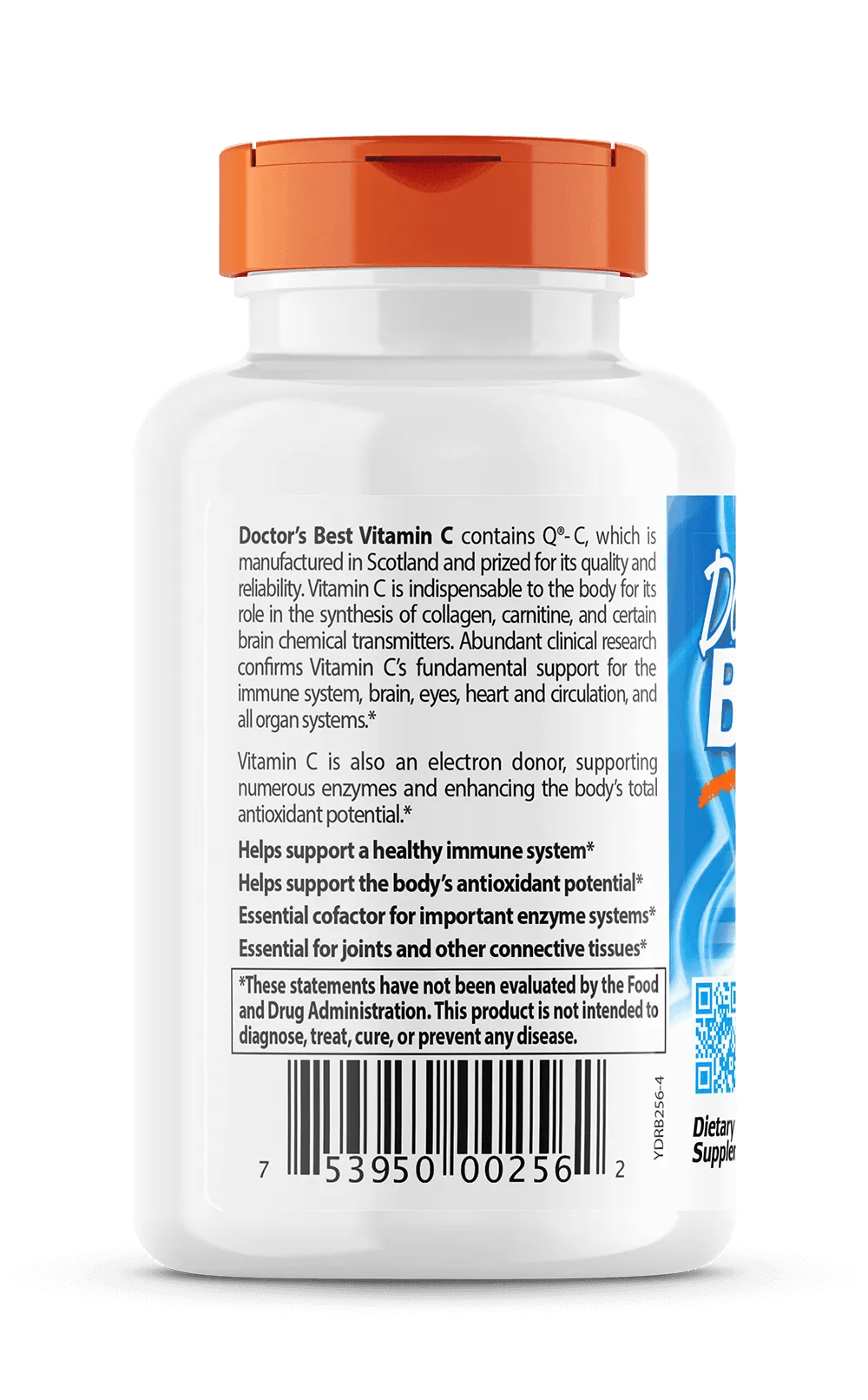 Doctor's Best Vitamin C featuring Quali-C 1000mg, 120 vcaps